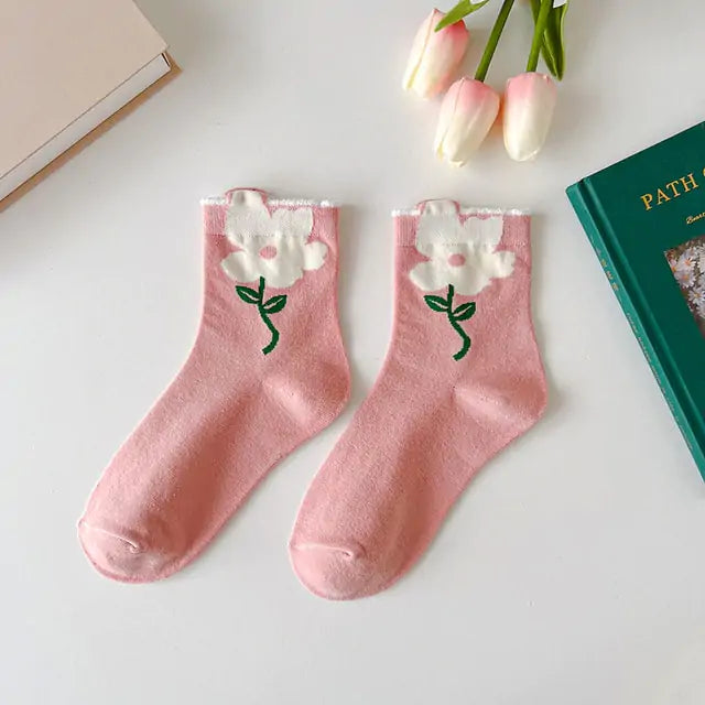 Lolita Style Frilly Ruffle Socks